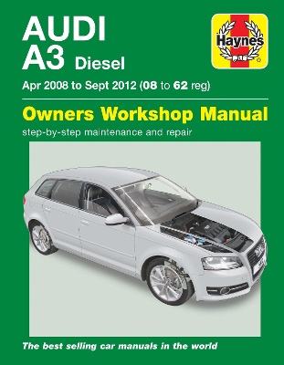 Audi A3 Diesel (Apr 08 - Sept 12) Haynes Repair Manual - Mead, John