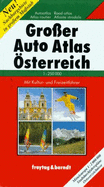 Austria Road Map: Austria Large Motoring Atlas