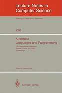 Automata, Languages and Programming: 13th International Colloquium, Rennes, France, July 15-19, 1986. Proceedings