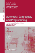 Automata, Languages, and Programming: 40th International Colloquium, Icalp 2013, Riga, Latvia, July 8-12, 2013, Proceedings, Part I