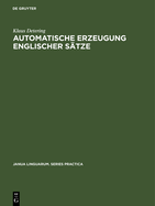 Automatische Erzeugung Englischer Stze