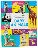 Baby Animals (Large Padded Board Book & Downloadable App!)