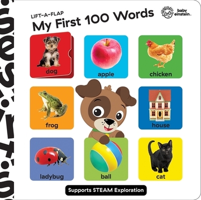 Baby Einstein: My First 100 Words Lift-A-Flap - Pi Kids