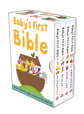 Baby's First Bible Boxed Set: The Story of Moses, the Story of Jesus, Noah's Ark, and Adam and Eve - Priddy, Roger