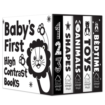 Baby's First High-Contrast Books: Boxed Set - Wonder House Books