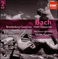 Bach: Brandenburg Concertos; Violin Concertos - Ambrose Gauntlett (viola da gamba); Christian Ferras (violin); Christopher Taylor (recorder); Dennis Clift (trumpet);...