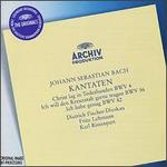 Bach: Cantatas, BWV 4, 56 & 82 - Helmut Krebs (tenor); Hermann Tttcher (oboe); Maria Jung (organ); Berlin Motet Choir (choir, chorus);...