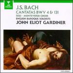 Bach: Cantatas, BWV 4 & BWV 131 - English Baroque Soloists; Monteverdi Choir; Sophia McKenna (oboe); Stephen Varcoe (bass); William Kendall (tenor);...