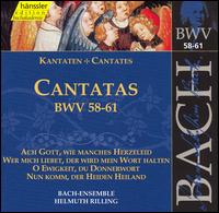Bach: Cantatas, BWV 58-61 - Adalbert Kraus (tenor); Arleen Augr (soprano); Helen Donath (soprano); Helen Watts (alto); Ingeborg Reichelt (soprano);...