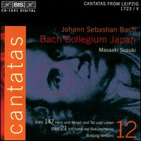 Bach: Cantatas, Vol. 12 - Cantatas 147 & 21 - Bach Collegium Japan; Gerd Trk (tenor); Robin Blaze (counter tenor); Yukari Nonoshita (soprano); Masaaki Suzuki (conductor)