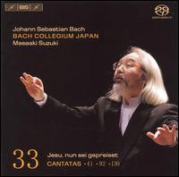 Bach: Cantatas, Vol. 33 - Dominik Wrner (bass); Jan Kobow (tenor); Robin Blaze (counter tenor); Yukari Nonoshita (soprano);...