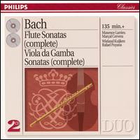 Bach: Complete Flute Sonatas; Complete Viola da Gamba Sonatas - Marcel Cervera (viola da gamba); Maxence Larrieu (flute); Rafael Puyana (harpsichord); Wieland Kuijken (viola da gamba);...