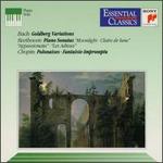 Bach: Goldberg Variations; Beethoven: Piano Sonatas "Moonlight", "Appassionata", "Les Adieux"; Chopin: Polonaises