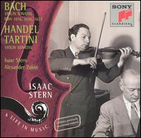 Bach, Handel, Tartini: Violin Sonatas - Alexander Zakin (piano); Isaac Stern (violin)