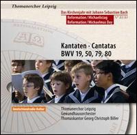 Bach: Kantaten zur Reformation, BWV 19, 50, 79 & 80 - Albert Kegel (bassoon); Anna Garzuly-Wahlgren (flute); Annelie Matthes (oboe d'amore); Bernd Meier (double bass);...