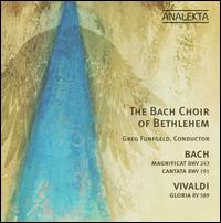Bach: Magnificat BWV 243; Cantata BWV 191; Vivaldi: Gloria RV 589 - Benjamin Butterfield (tenor); Daniel Lichti (bass); Daniel Taylor (counter tenor); Julia Doyle (soprano);...