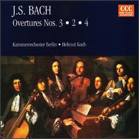 Bach: Overtures Nos. 3, 2, 4 - Eberhard Grunenthal (flute); Kammerorchester Berlin; Helmut Koch (conductor)