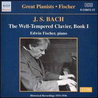Bach: The Well-Tempered Clavier, Book 1 - Edwin Fischer (piano)