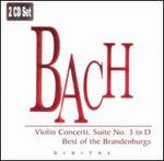 Bach: Violin Concerti; Suite No. 3 in D; Best of the Brandenburgs - Dieter Vorholz (violin); Susanne Lautenbacher (violin)