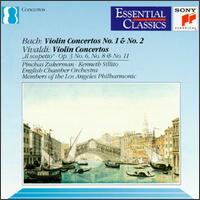 Bach: Violin Concertos No. 1 & No. 2; Vivaldi: Violin Concertos "Il Sospetto" Op. 3 No. 6, No. 8 & No. 11 - Kenneth Sillito (violin); Philip Ledger (harpsichord); Pinchas Zukerman (violin); Zita Carno (harpsichord);...