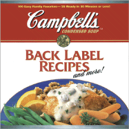 Back Label Recipes and More!