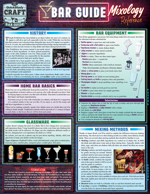 Bar Guide - a Mixology Reference: QuickStudy Laminated Guide - McLafferty, Clair