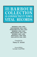 Barbour Collection of Connecticut Town Vital Records. Volume 25: Madison 1826-1850, Manchester 1823-1853, Marlborough 1803-1852, Meriden 1806-1853
