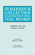 Barbour Collection of Connecticut Town Vital Records. Volume 38: Saybrook 1635-1850, Sharon 1739-1865