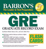 Barron's Gre Flash Cards - M.A., Sharon Weiner Green; Ph.D., Ira K. Wolf