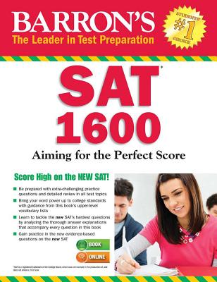 Barron's SAT 1600 with Online Test - Carnevale, Linda, and Teukolsky, Roselyn