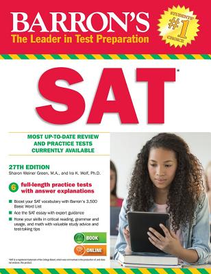 Barron's SAT, 27th Edition - Wolf, Ira K., and Green, Sharon