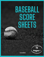 Baseball Score Sheets: This scorebook comes with clean, easy-to-follow lineup sheets that you can use to keep track of lineups, stats, scores and more for 70 games, 8.5 x 11.0