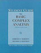 Basic Complex Analysis Student Guide