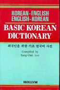 Basic Korean-English, English-Korean Dictionary