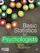 Basic Statistics for Psychologists