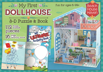 Beach Haven: My First Dollhouse 3D Puzzle and Book - Sequoia Children's Publishing