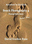 Beach Photography 4 Footprints bare: Pocket size