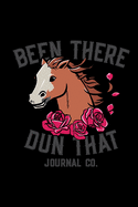 Been There Dun That Journal Co.: Barrel Racer Tracker - Horse Lovers Log Book - Pole Bending Diary for Rodeo Cowgirls