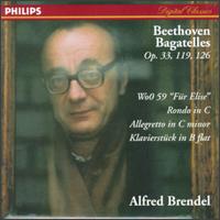 Beethoven: Bagatelles - Alfred Brendel (piano)