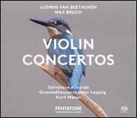 Beethoven, Bruch: Violin Concertos - Salvatore Accardo (violin); Leipzig Gewandhaus Orchestra; Kurt Masur (conductor)