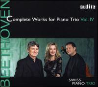 Beethoven: Complete Works for Piano Trio, Vol. 4 - Sebastien Singer (cello); Swiss Piano Trio
