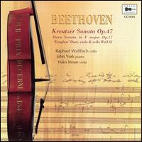 Beethoven: Kreutzer Sonata Op. 47 - John York (piano); Raphael Wallfisch (cello); Yuko Inoue (viola)