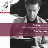 Beethoven: Piano Concerto No. 4; Piano Sonatas No. 14 ('Moonlight") & No. 31 (Op. 110) - Dejan Lazic (candenza); Dejan Lazic (piano); Australian Chamber Orchestra; Richard Tognetti (conductor)