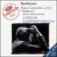 Beethoven: Piano Concertos 4 & 5 - Clifford Curzon (piano); Wiener Philharmoniker; Hans Knappertsbusch (conductor)