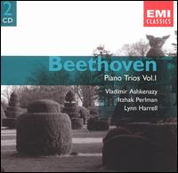 Beethoven: Piano Trios, Vol. 1 - Itzhak Perlman (violin); Lynn Harrell (cello); Vladimir Ashkenazy (piano)