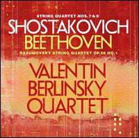Beethoven, Shostakovich: String Quartets, Vol. 1 - Valentin Berlinsky String Quartet