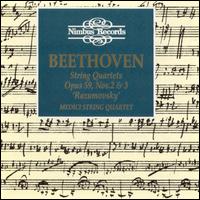 Beethoven: String Quartets, Op. 59, Nos. 2 & 3 - Medici Quartet