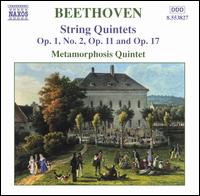 Beethoven: String Quintets, Vol. 1 - Metamorphosis Quintet