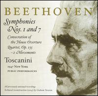 Beethoven: Symphonies Nos. 1 & 7 - NBC Symphony Orchestra; Arturo Toscanini (conductor)