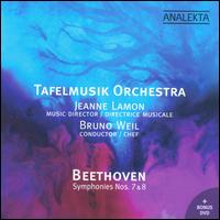 Beethoven: Symphonies Nos. 7 & 8 [Includes DVD] - Tafelmusik Baroque Orchestra; Bruno Weil (conductor)